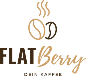 Guten Kaffee online kaufen / Flatberry Logo