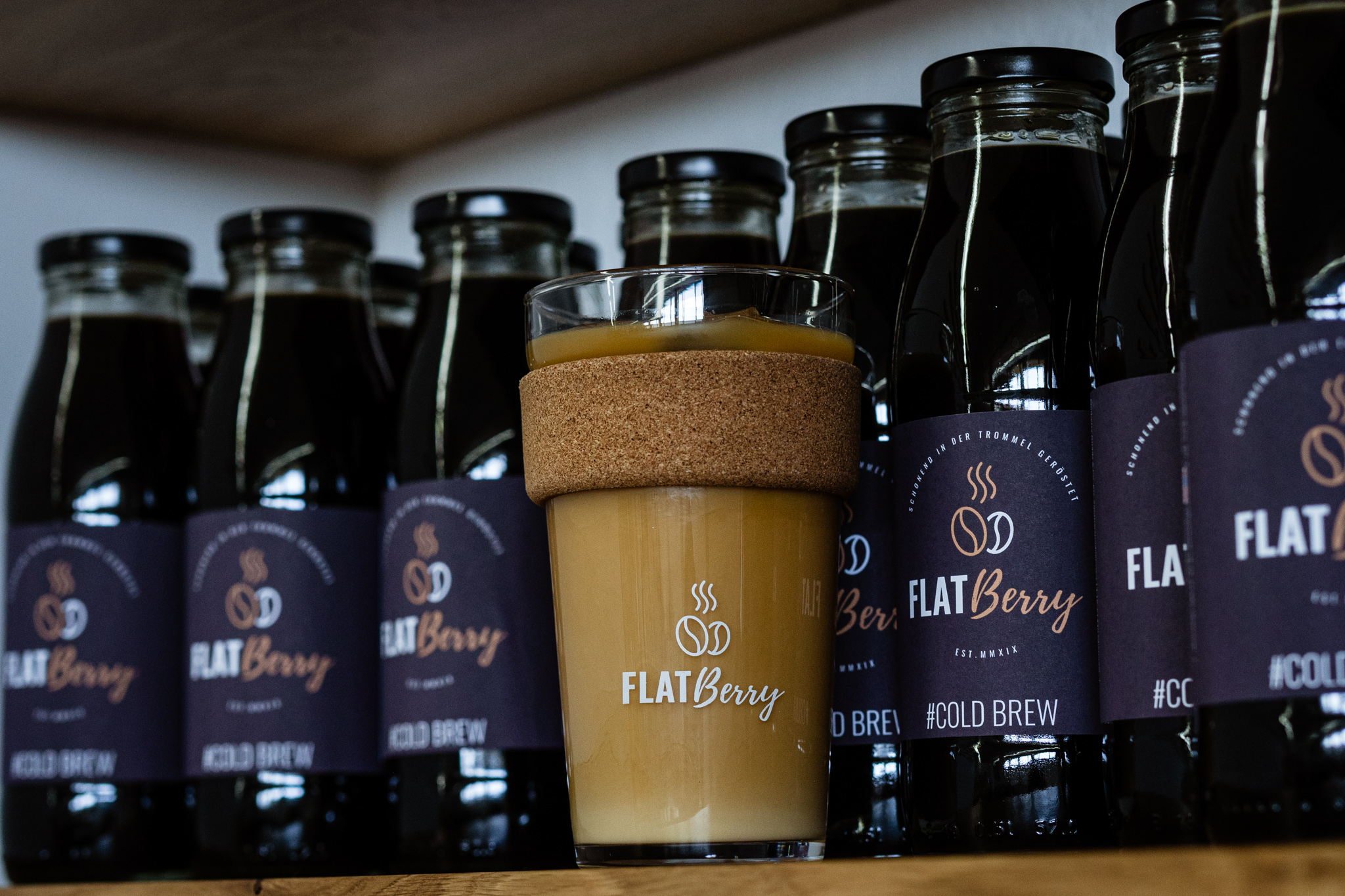 Flatberry Bio Cold Brew Kaffee